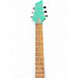 Used Schecter Guitar Research C-6 DELUXE AQUA Solid Body Electric Guitar