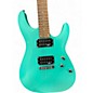 Used Schecter Guitar Research C-6 DELUXE AQUA Solid Body Electric Guitar