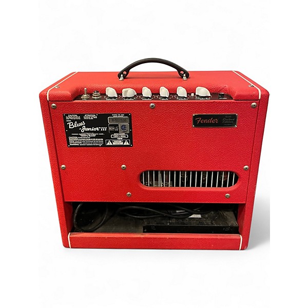 Used Fender Blues Junior III Limited Edition Red October Tube Guitar Combo Amp