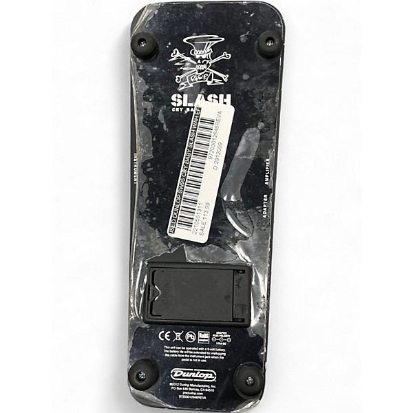 Used Dunlop SW95 Cry Baby Slash Wah Effect Pedal