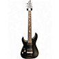 Used Schecter Guitar Research Damien Platinum 7 Left Satin Black Solid Body Electric Guitar thumbnail
