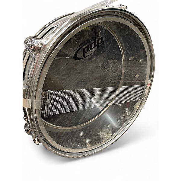 Used PDP by DW 13X4 Steel Piccolo Snare Drum Chrome Drum