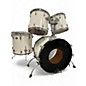Vintage 1979 Ludwig 4 Piece Superclassic White Cortex Drum Kit thumbnail