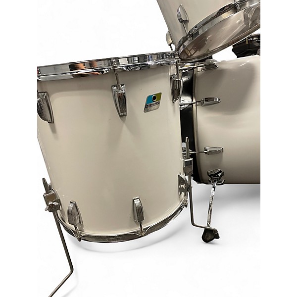 Vintage 1979 Ludwig 4 Piece Superclassic White Cortex Drum Kit