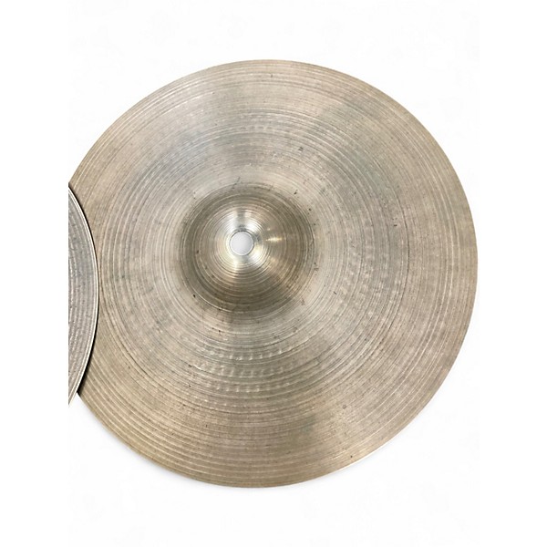 Vintage 1980s Zildjian 12in A Series Hi Hat Pair Cymbal