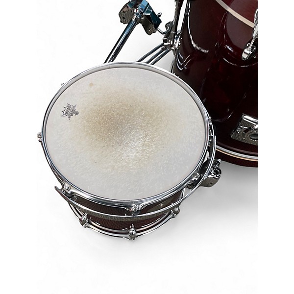 Used Premier 6 Piece Artist Birch ROSEWOOD Drum Kit