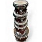 Used Premier 6 Piece Artist Birch ROSEWOOD Drum Kit