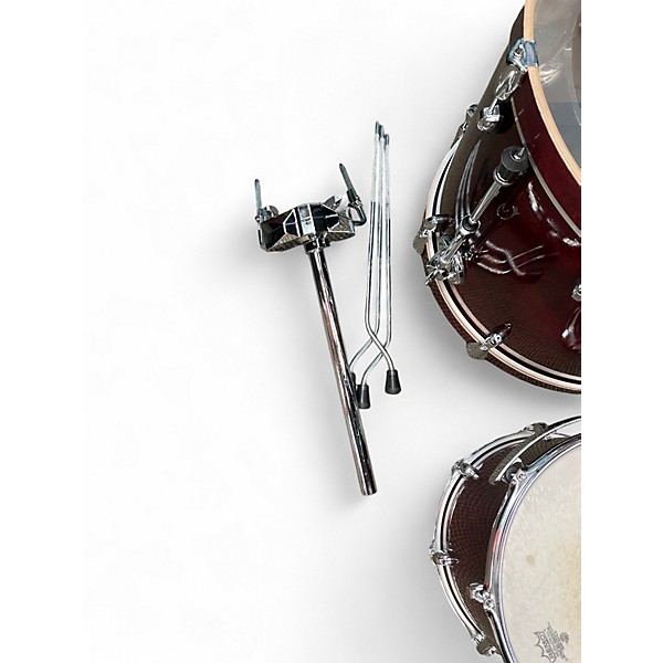 Used Premier 6 Piece Artist Birch ROSEWOOD Drum Kit