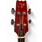 Used Vantage VS600B RED WITH NATURAL STRIPE Electric Bass Guitar