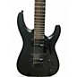 Used Jackson JS22-7 Dinky 7 String Black Solid Body Electric Guitar