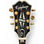 Used Epiphone Les Paul Custom Black Solid Body Electric Guitar