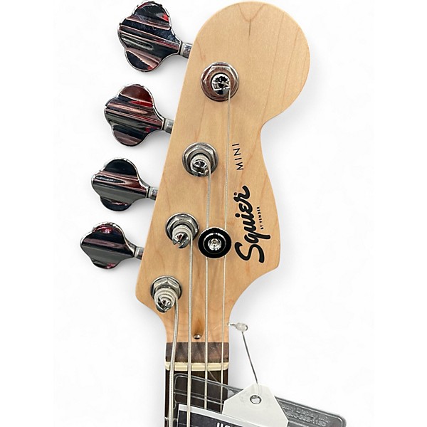 Used Squier Mini Precision Black Electric Bass Guitar