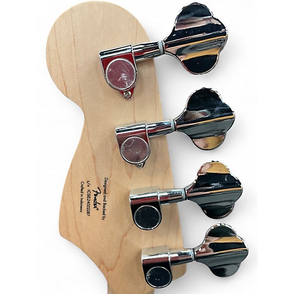 Used Squier Mini Precision Black Electric Bass Guitar