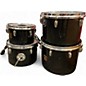 Used Gretsch Drums 7 Piece 70'S STOP SIGN 7 PIECE VINTAGE Black Drum Kit