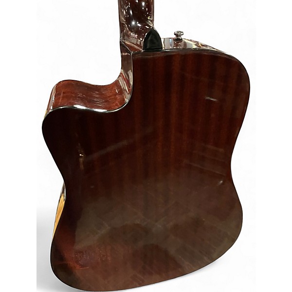 Used Fender CD140SCE Mahogany Acoustic Electric Guitar