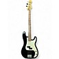Used Fender Standard Precision Bass Black Electric Bass Guitar thumbnail