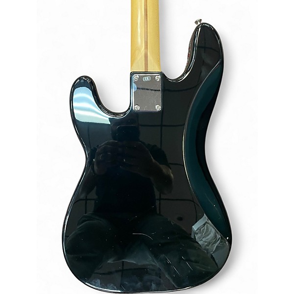 Used Fender Standard Precision Bass Black Electric Bass Guitar