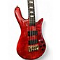 Used Spector Euro 4 Rudy Sarzo Scarlet Red Electric Bass Guitar