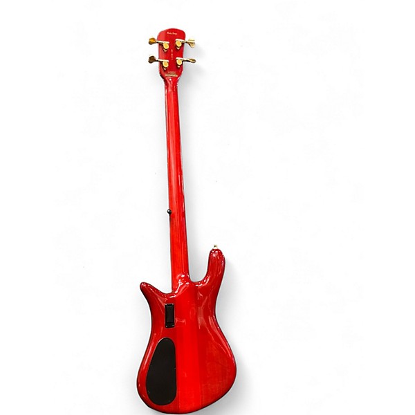 Used Spector Euro 4 Rudy Sarzo Scarlet Red Electric Bass Guitar
