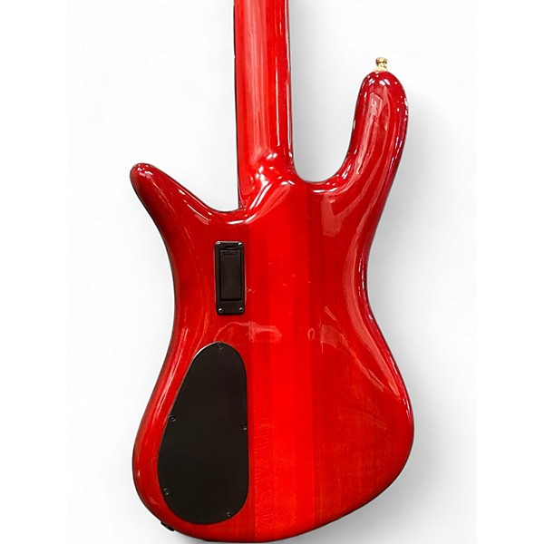 Used Spector Euro 4 Rudy Sarzo Scarlet Red Electric Bass Guitar