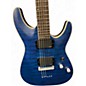 Used Schecter Guitar Research C1 Platinum Blue Solid Body Electric Guitar