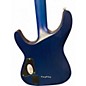 Used Schecter Guitar Research C1 Platinum Blue Solid Body Electric Guitar