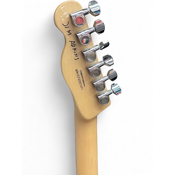 Used Fender JA90 Jim Adkins Thinline Telecaster Natural Hollow Body Electric Guitar