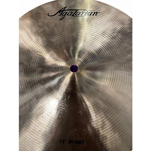 Used Agazarian 13in HI-HAT Cymbal