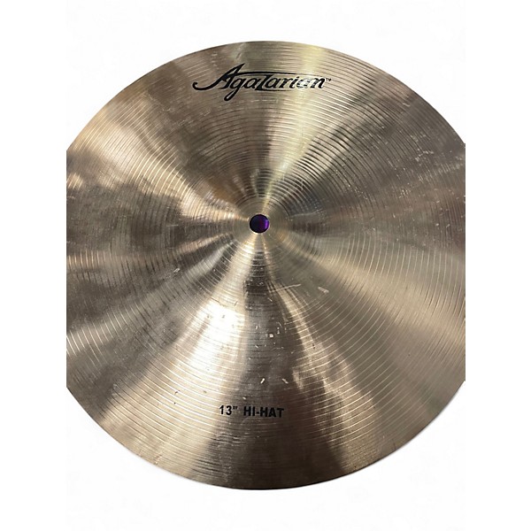 Used Agazarian 13in HI-HAT Cymbal