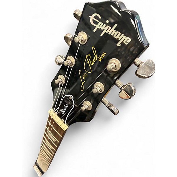 Used Epiphone Les Paul Studio Brown Sunburst Solid Body Electric Guitar