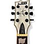 Used ESP LTD James Hetfield Signature Iron Cross Snow White Solid Body Electric Guitar