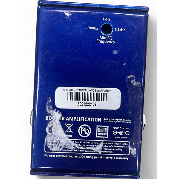 Used Bogner Ecstasy Blue Overdrive Effect Pedal