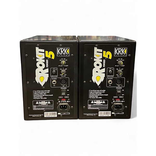 Used KRK RP5 Pair Powered Monitor