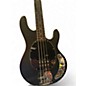 Used Sterling by Music Man Ray4 Trans Black Electric Bass Guitar