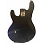 Used Sterling by Music Man Ray4 Trans Black Electric Bass Guitar