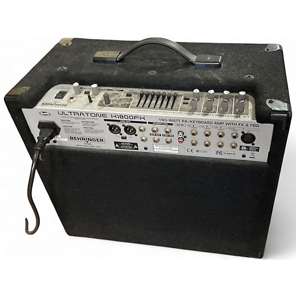 Used Behringer K1800FX 180W Keyboard Amp