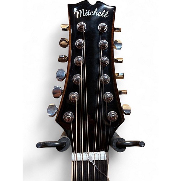 Used Mitchell D120S12E Natural 12 String Acoustic Electric Guitar
