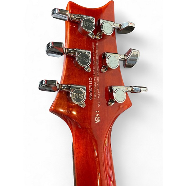 Used PRS SE Custom 24-08 Sunburst Solid Body Electric Guitar