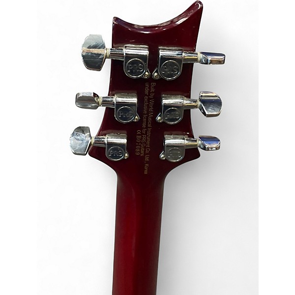 Used PRS Carlos Santana Signature SE Cherry Solid Body Electric Guitar
