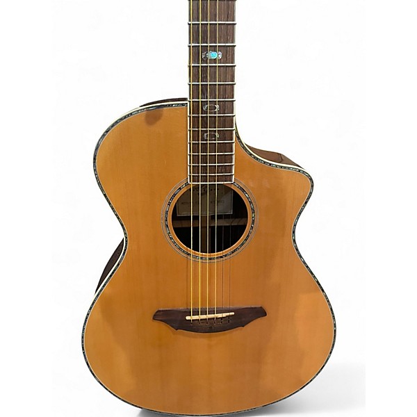 Used Breedlove AC25 SR PLUS Natural Acoustic Electric Guitar