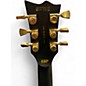 Used ESP LTD EC1000 Deluxe Black and Gold Solid Body Electric Guitar