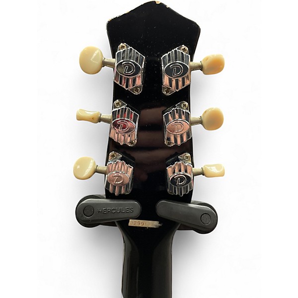 Used Danelectro U2 1956  Black Solid Body Electric Guitar