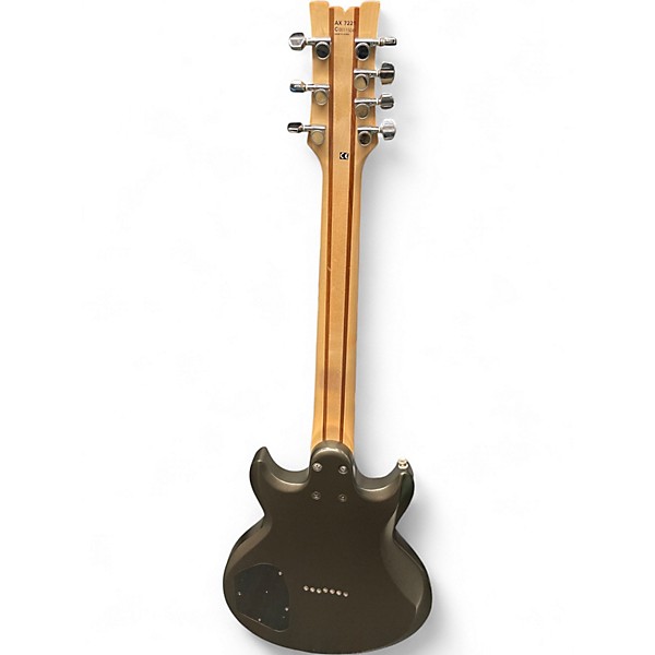 Used Ibanez AX 7221 Royal Olive Solid Body Electric Guitar