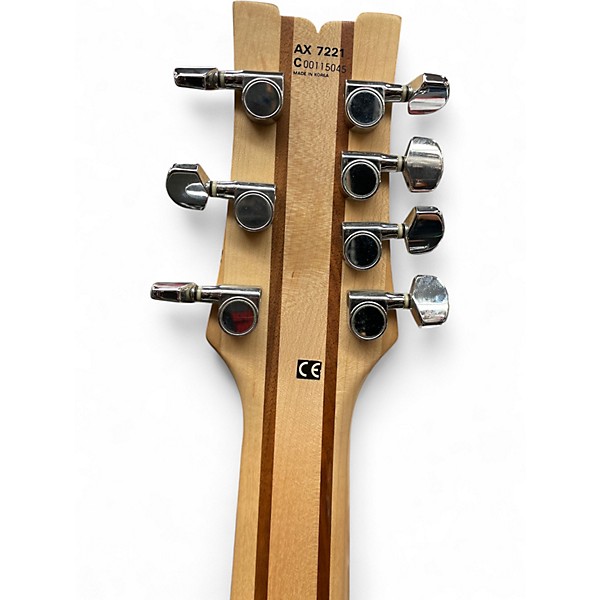 Used Ibanez AX 7221 Royal Olive Solid Body Electric Guitar