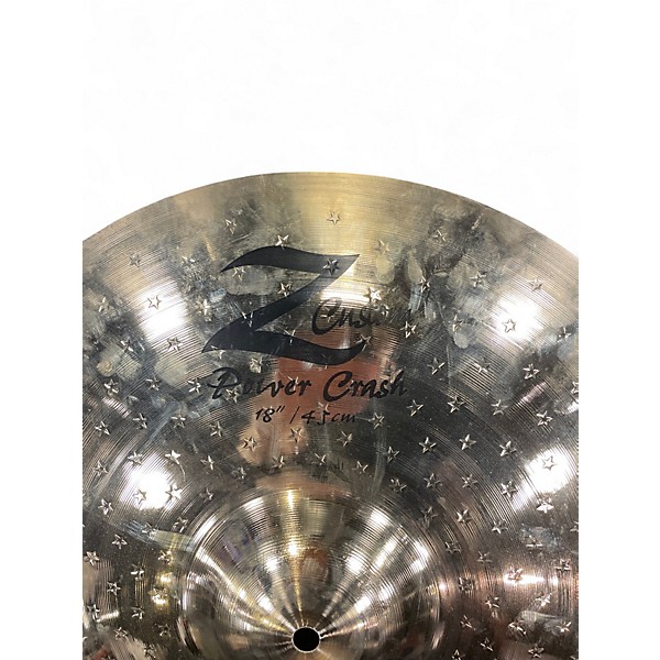 Used Zildjian 18in Z CUSTOM POWER CRASH Cymbal