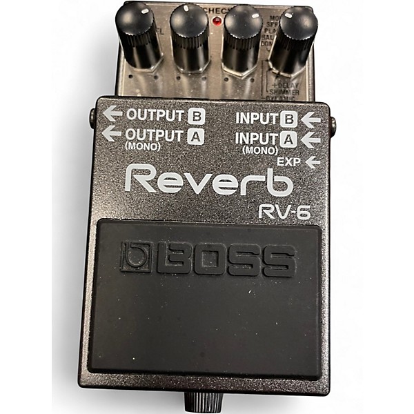 Used BOSS RV6 Digital Reverb Effect Pedal