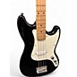 Used Squier Bronco Black Electric Bass Guitar thumbnail