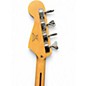 Used Squier Bronco Black Electric Bass Guitar