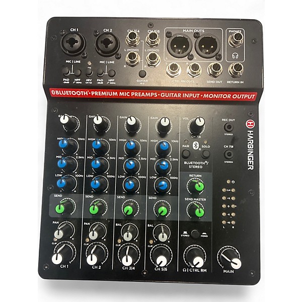 Used Harbinger LVL LV8 Line Mixer
