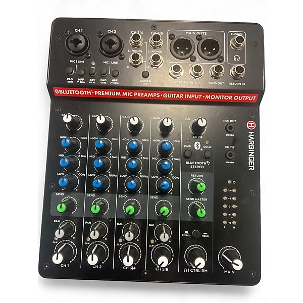 Used Harbinger LVL LV8 Line Mixer